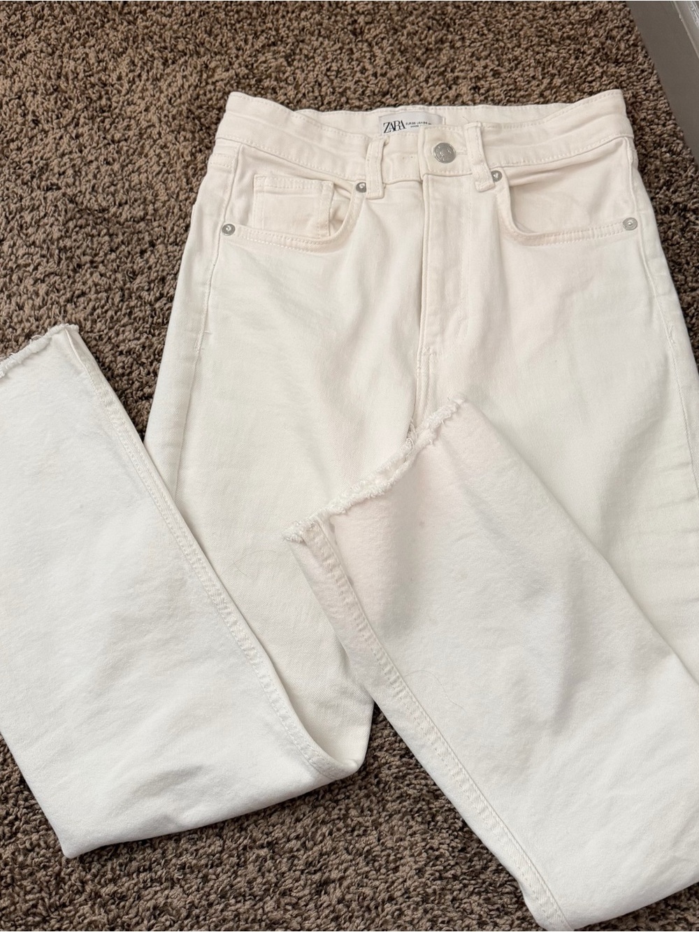 White Zara Jeans